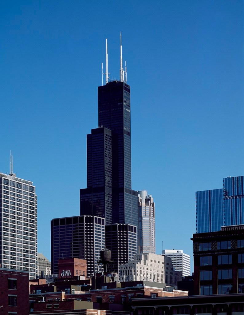 Willis Towers, Chicago, Estados Unidos. Willis Towers, Chicago, Estados Unidos.