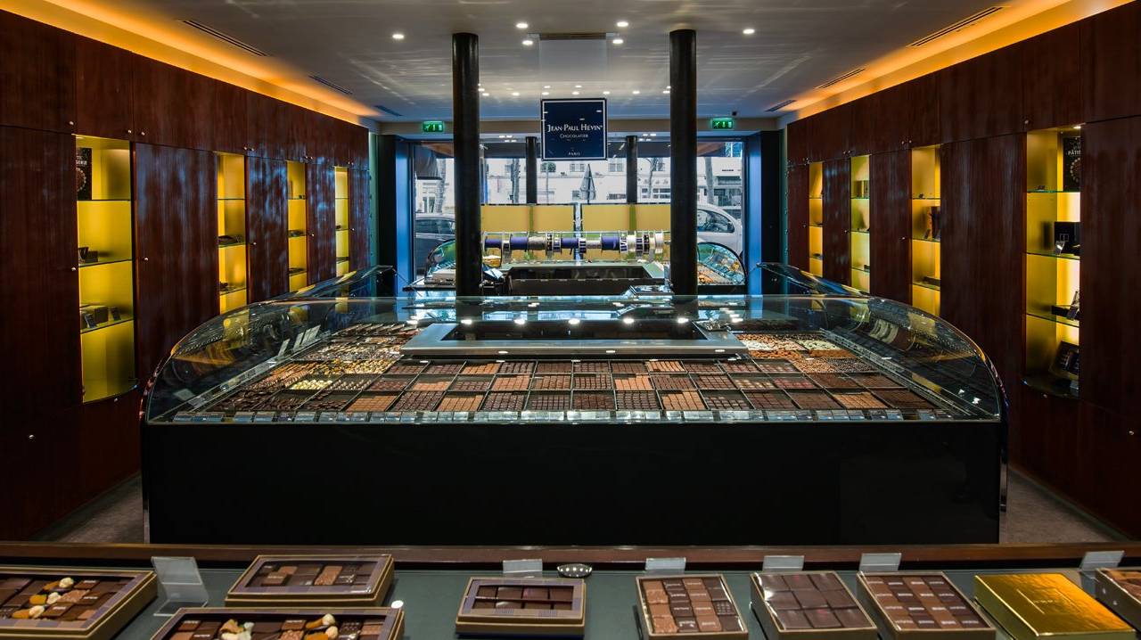Chocolateria Jean-Paul Hévin, em Paris