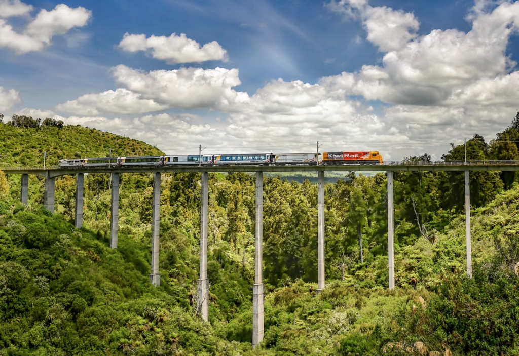 trem nova zelandia