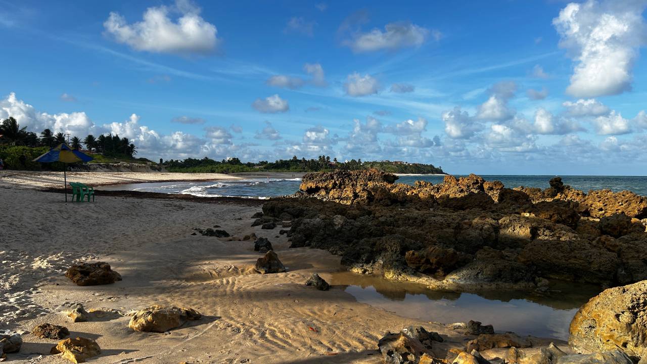 Uma lindeza chamada Praia de Tabatinga.