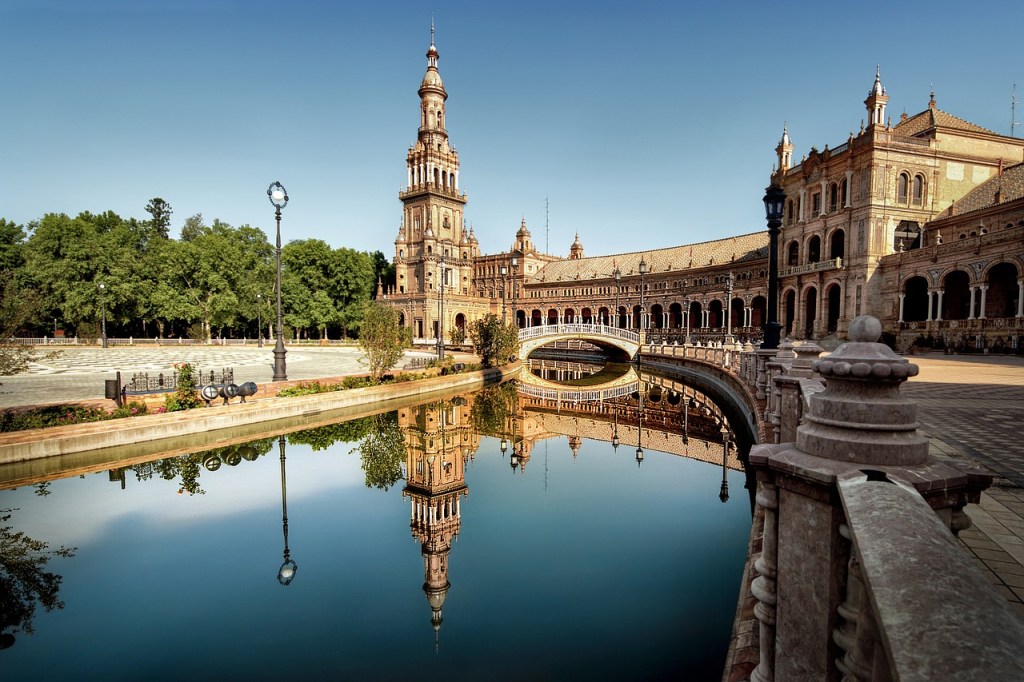 Sevilha no sul da Espanha: não há beleza que resista a um calor de mais de 45 graus Celsius.