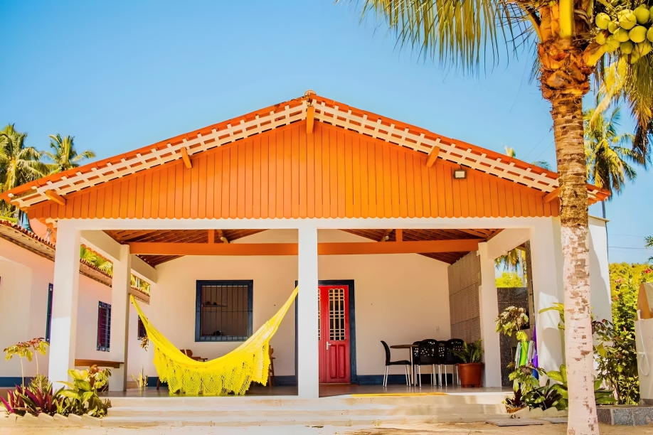 Casa à beira-mar em Ponta de Mangue, Maragogi, Alagoas, Brasil