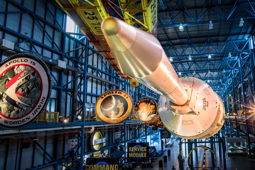 Apollo Saturn V, Kennedy Space Center, Cabo Canaveral, Flórida, Estados Unidos