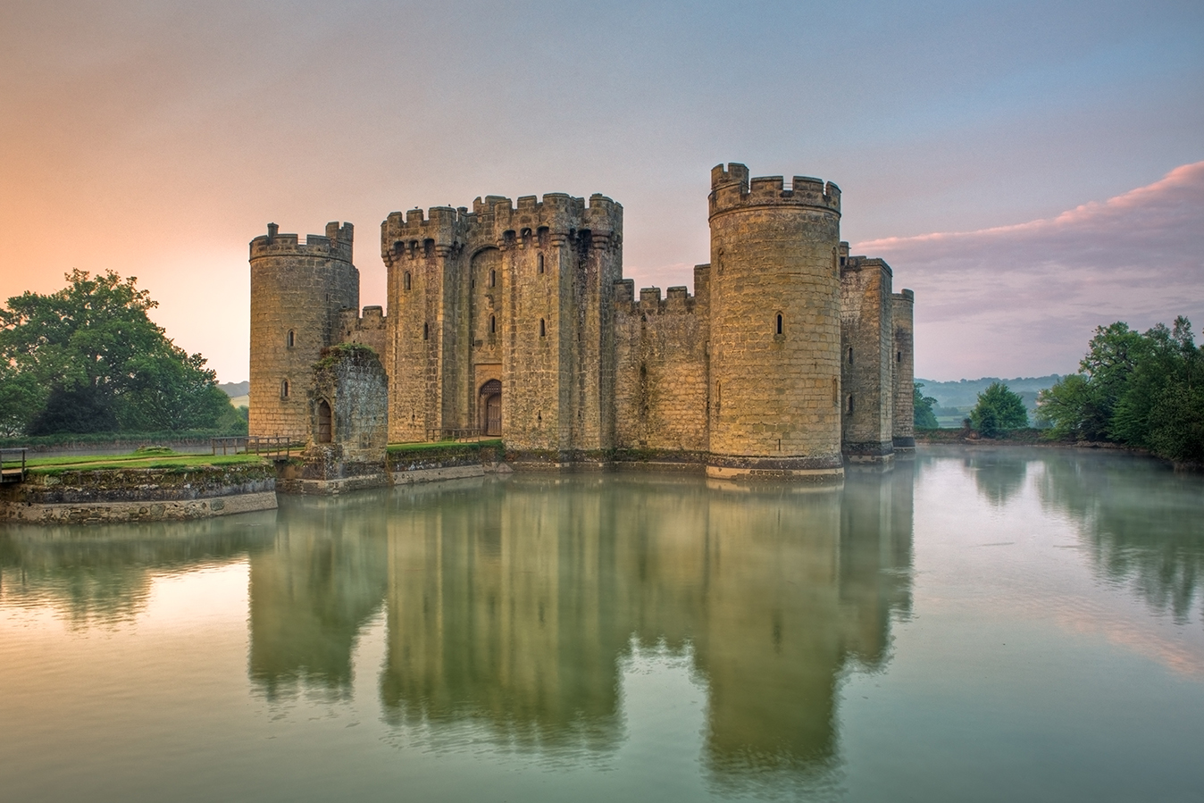 Castelo de Bodiam, Inglaterra