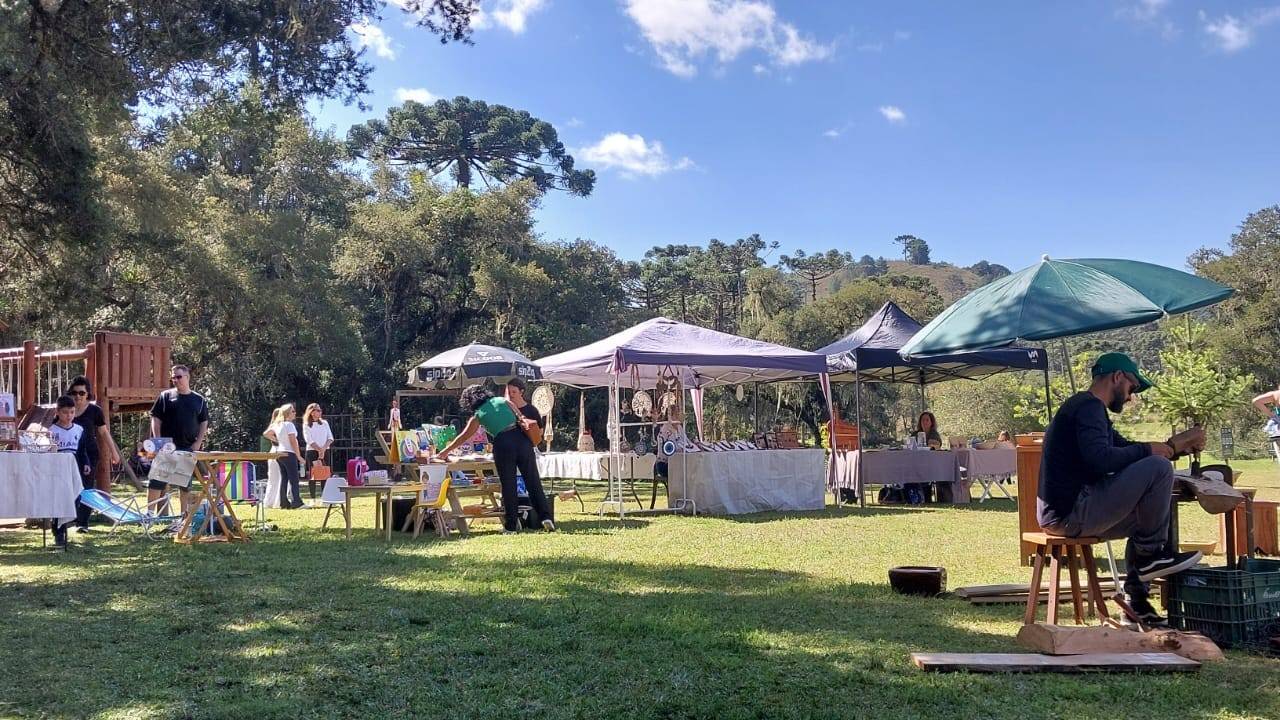 Feira sustentável no Parque da Lagoinha
