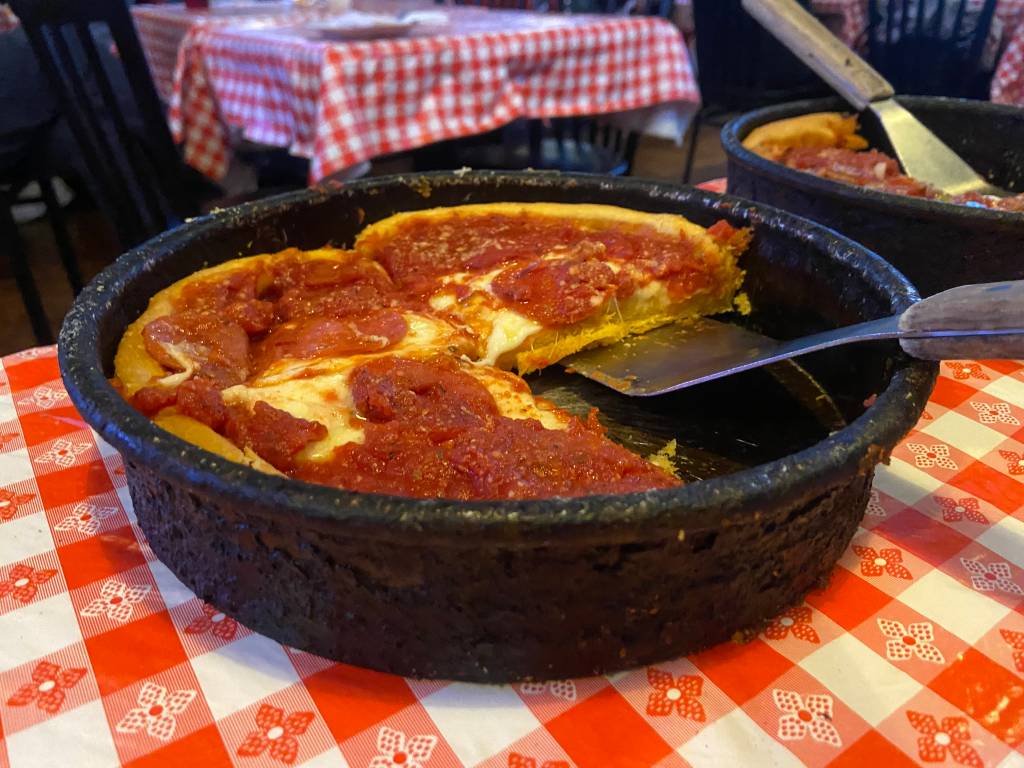 Gino’s East, Chicago, Estados Unidos Gino's East, Chicago, Estados Unidos