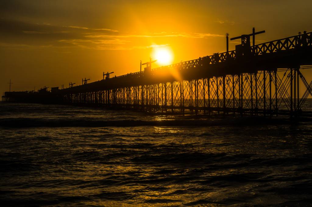 Píer Balneário de Pimentel, Chiclayo, Peru