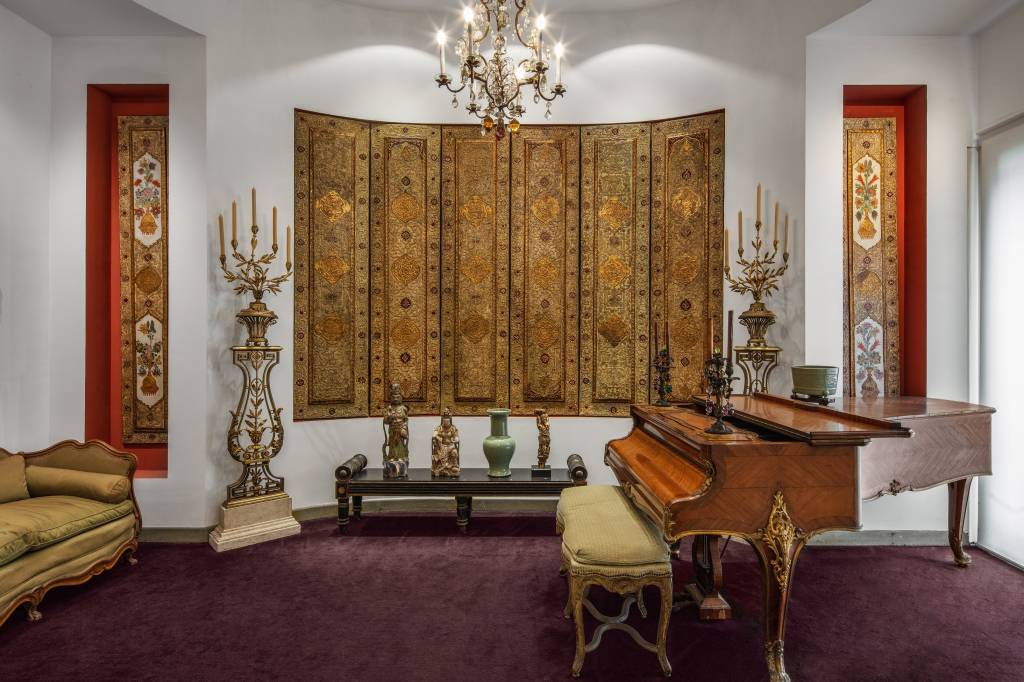 Sala de música da Casa Museu Ema Klabin